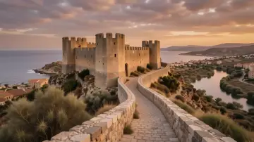 Vista de Fuengirola relacionada con castillo sohail de fuengirola